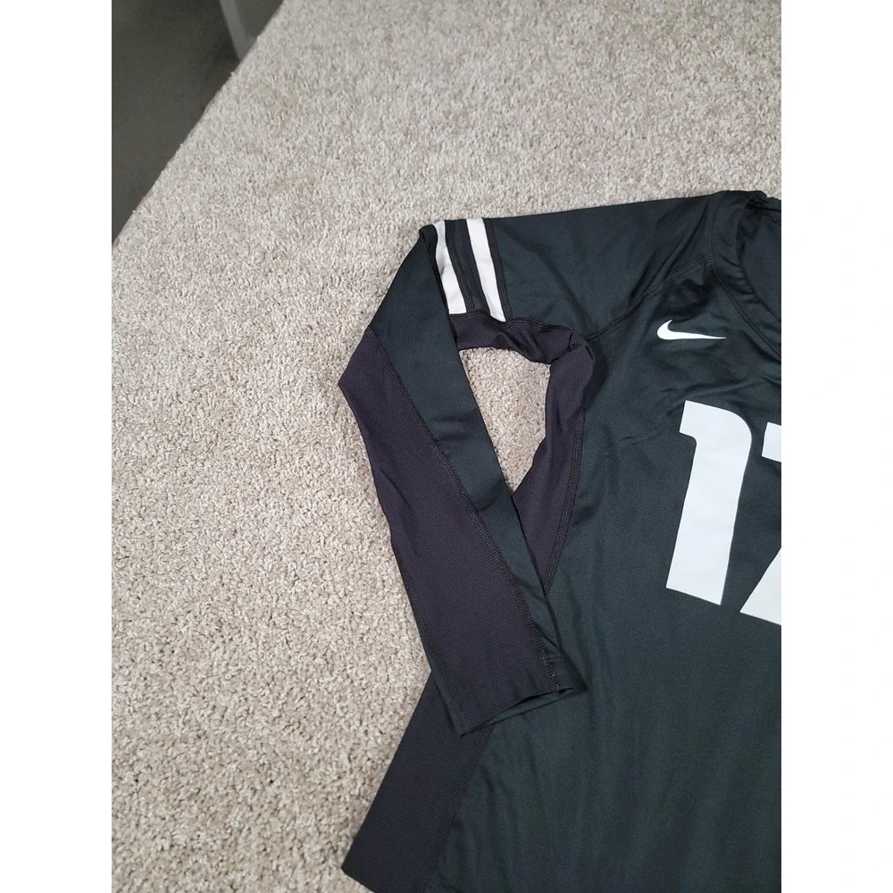 Nike Panathinaikos Volleyball Jersey Small Black Authentic Greek Womens #17